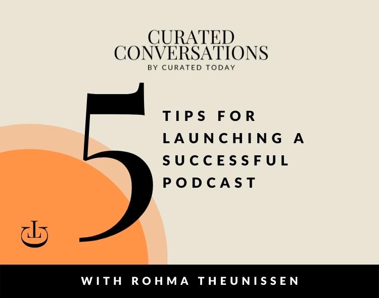 five tips for launching a successful podcast